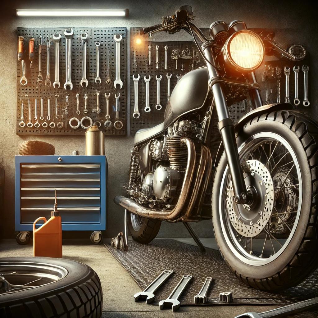 バイクや車に関するメンテナンス作業